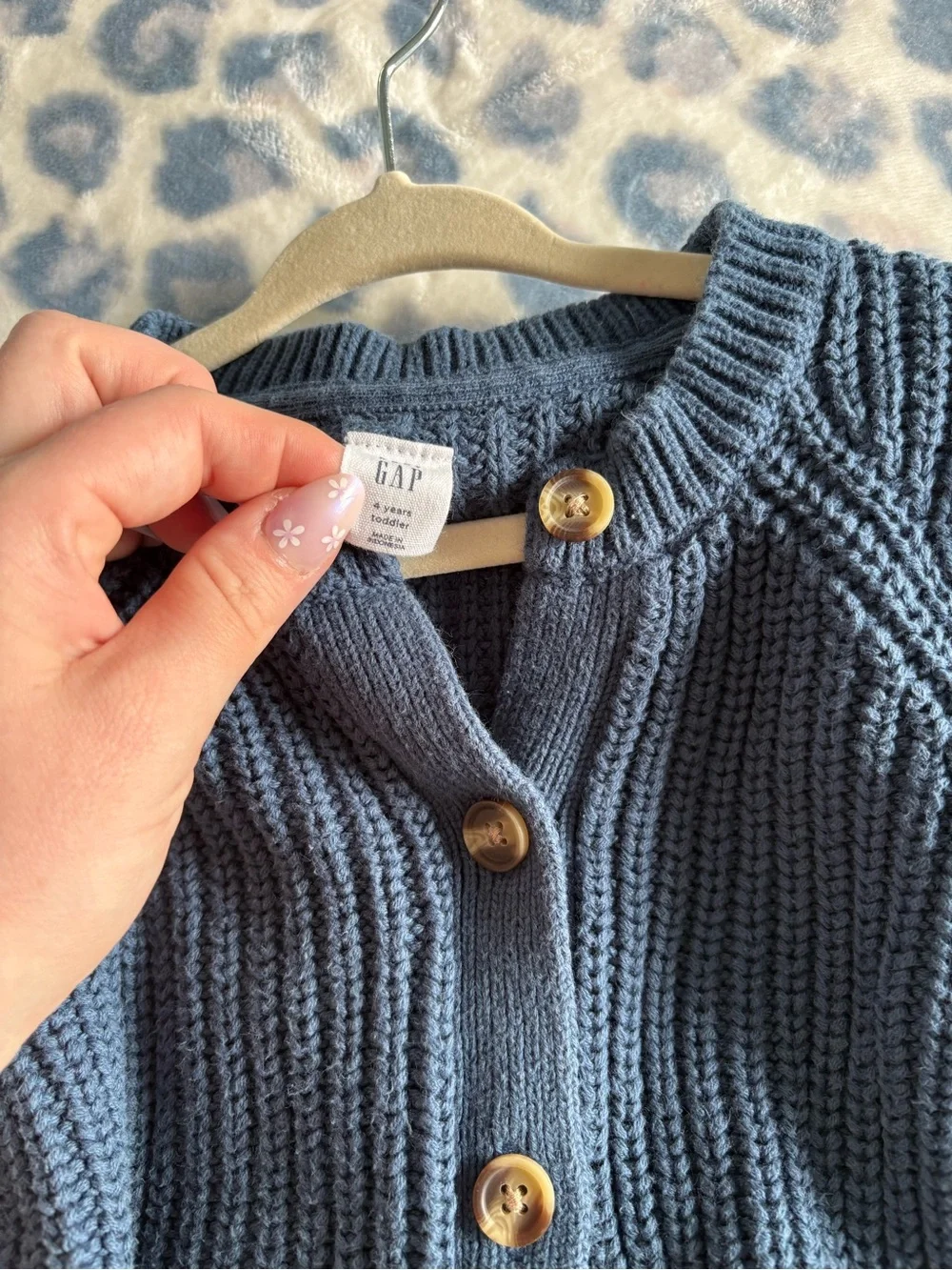 Baby Gap 4T knit cardigan